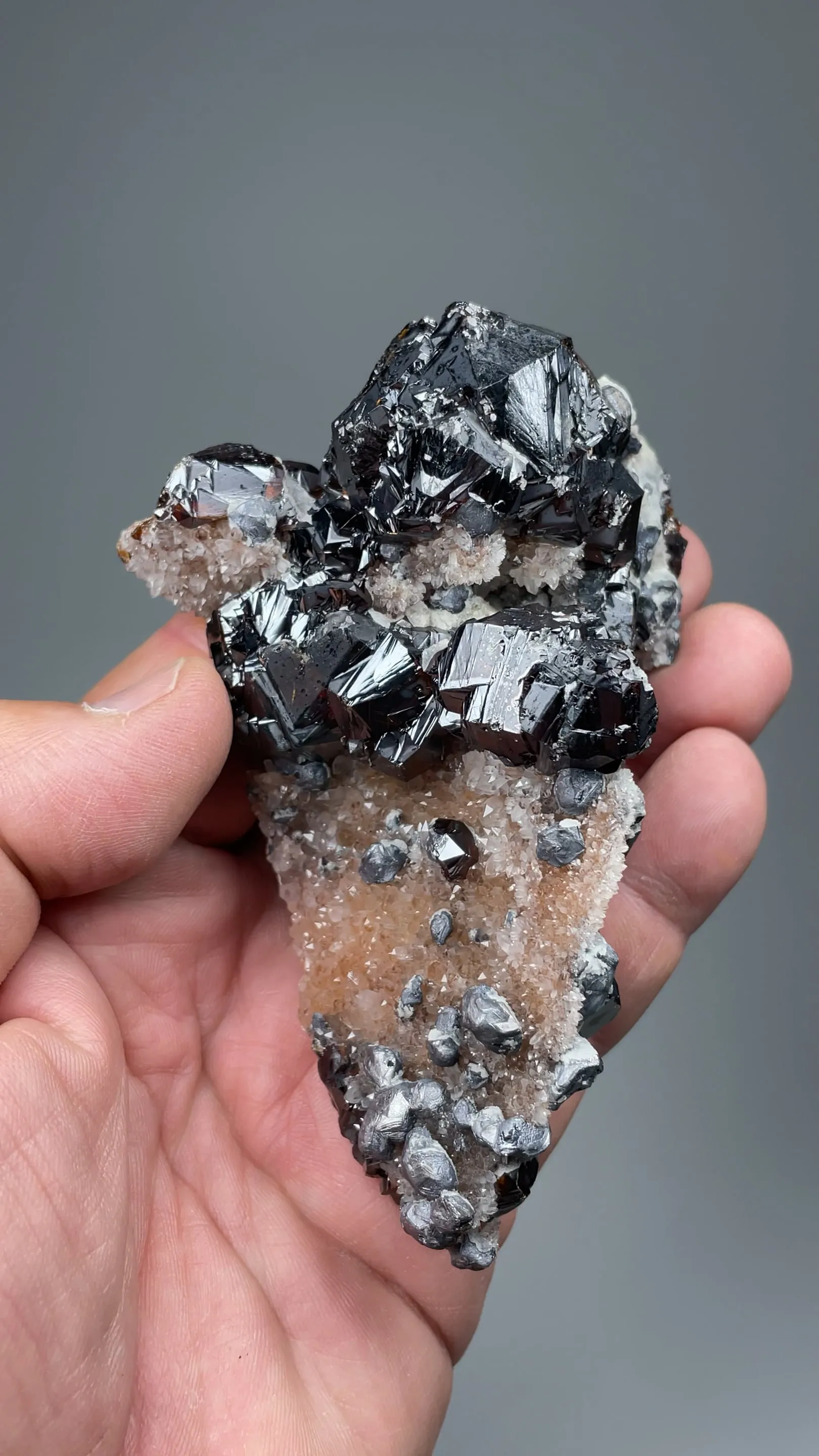 Sphalerite with Galena, Quartz - image 2