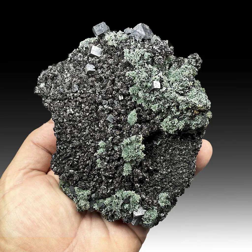 Sphalerite with Galena, Quartz image