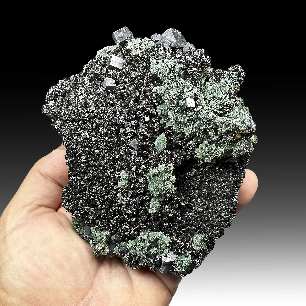 Sphalerite with Galena, Quartz - image 1