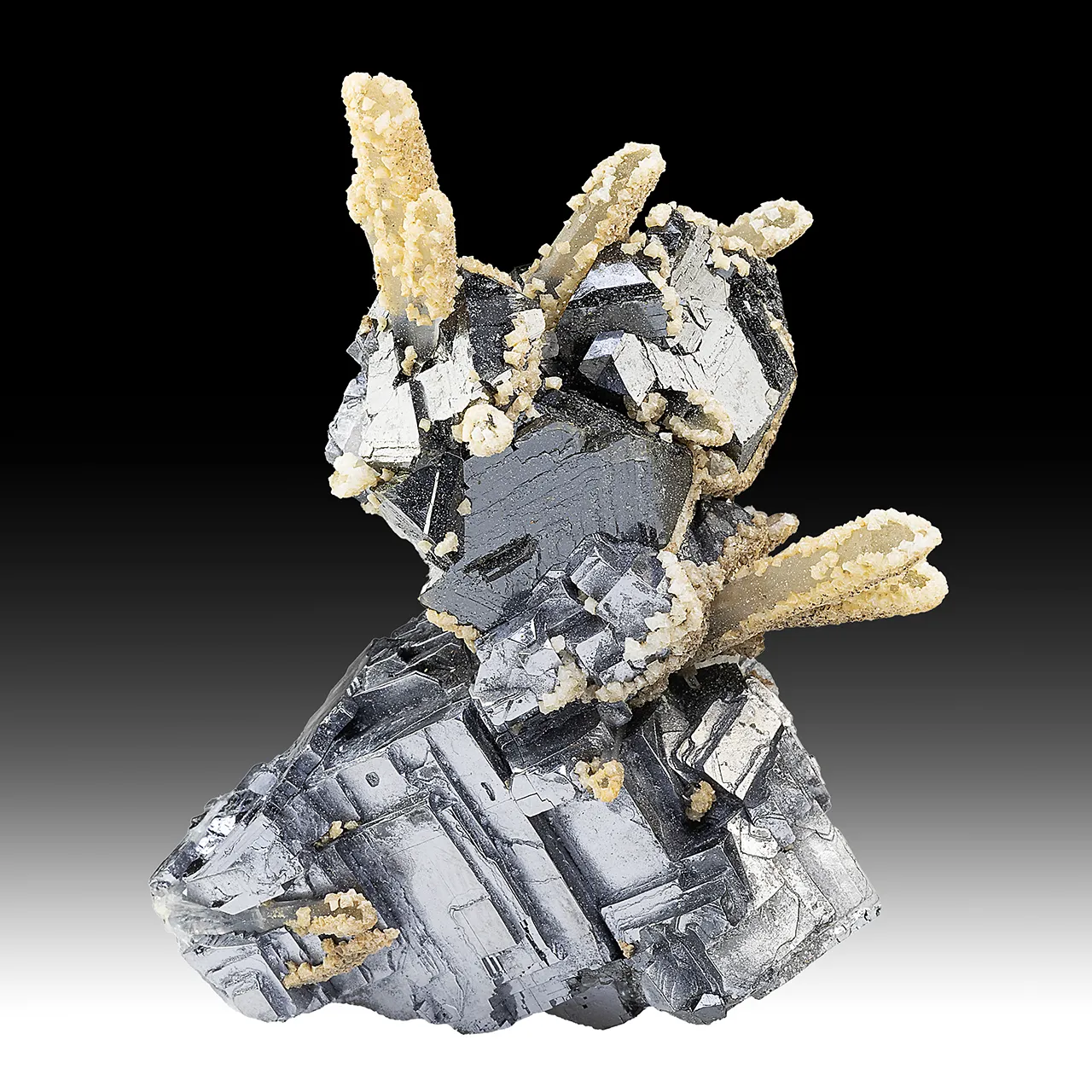 Sphalerite with Galena, Quartz - image 1