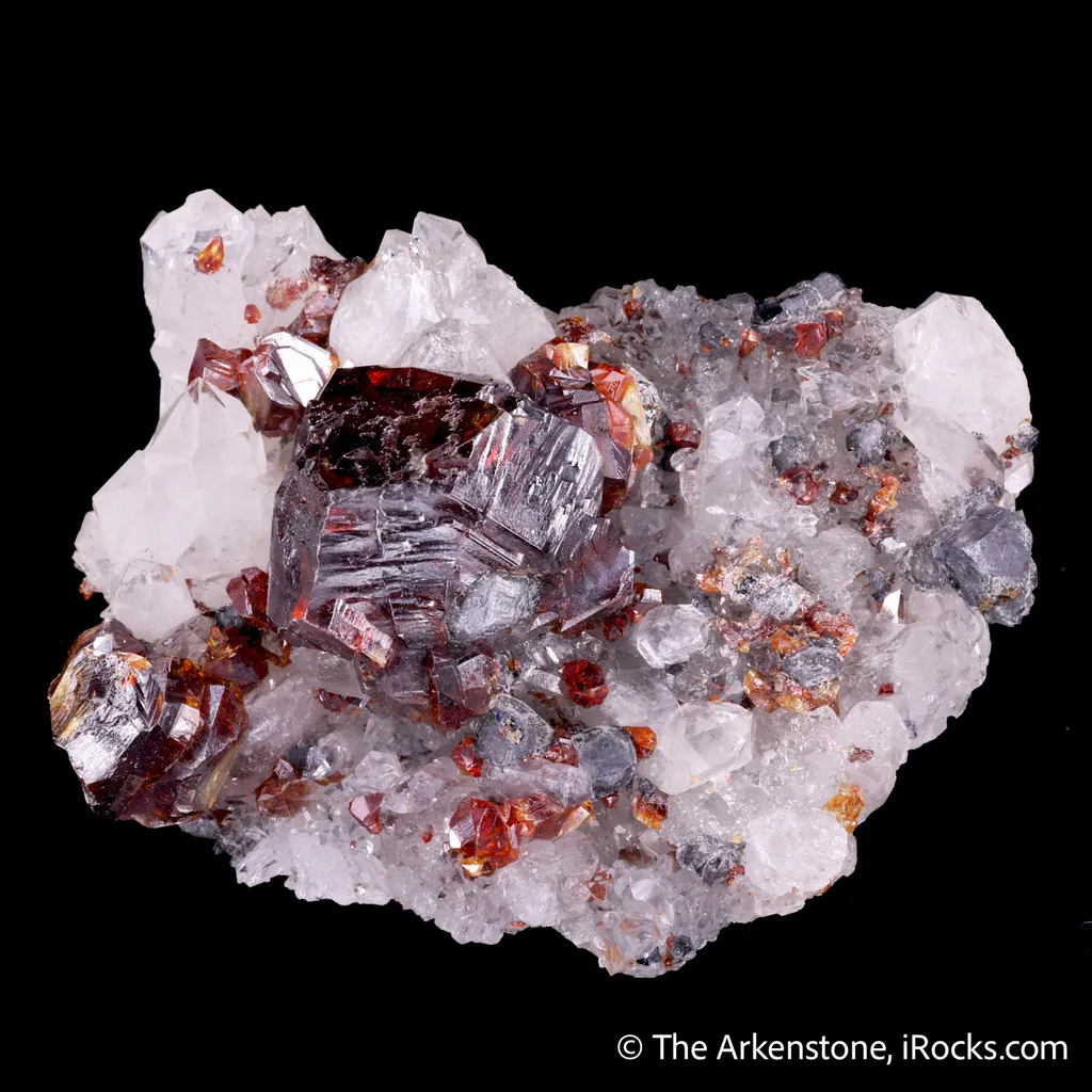 Sphalerite with Galena & Quartz - image 4