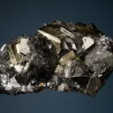Sphalerite with Pyrite and Quartz - image 4