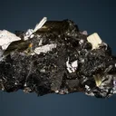 Sphalerite with Pyrite and Quartz - image 3