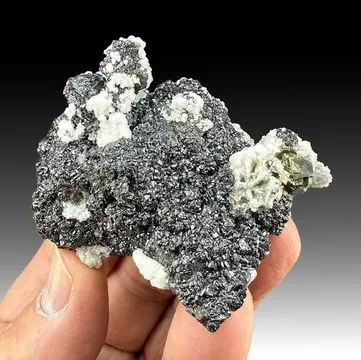 Sphalerite with Pyrite, Ankerite