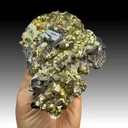 Sphalerite with Pyrite, Calcite - image 1