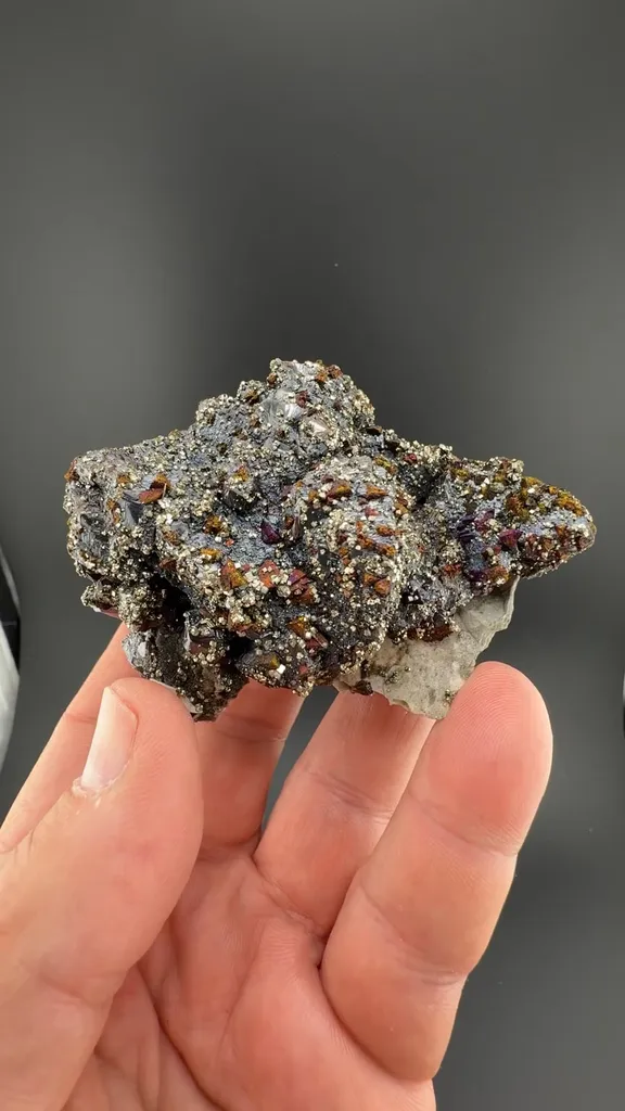 Sphalerite with Pyrite, Chalcopyrite image