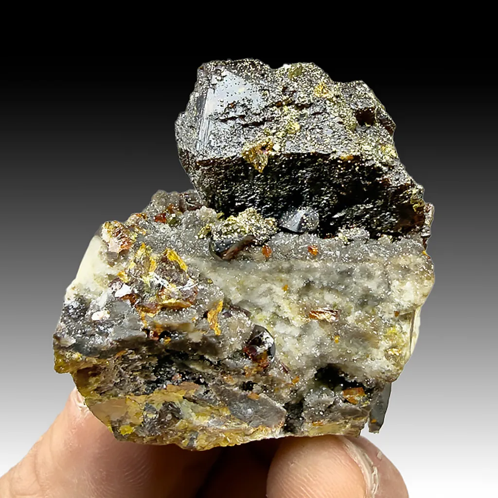 Sphalerite with Pyrite image