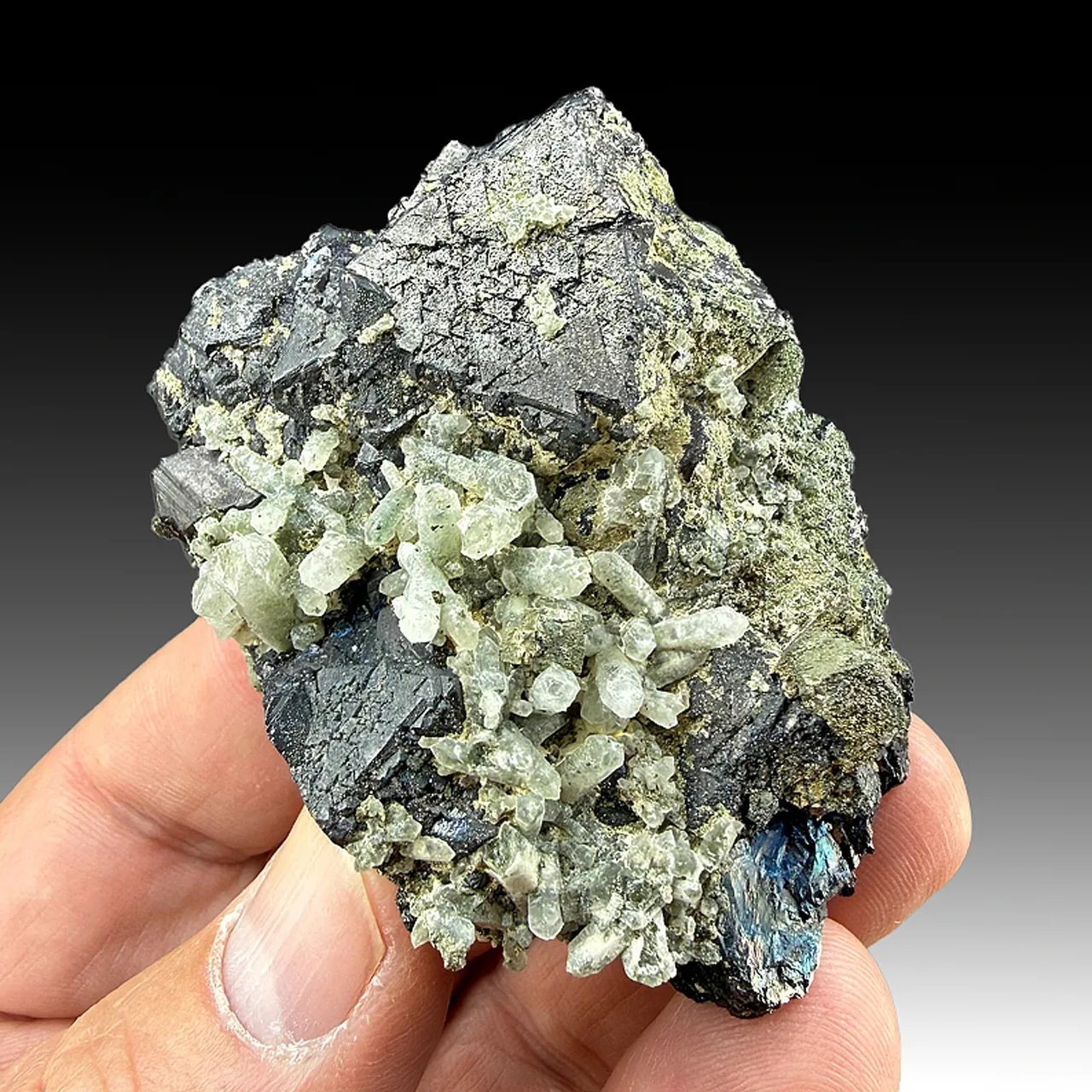 Sphalerite with Pyrite, Quartz - image 1