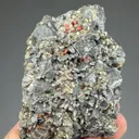 Sphalerite with Pyrite, Quartz, Realgar - image 2