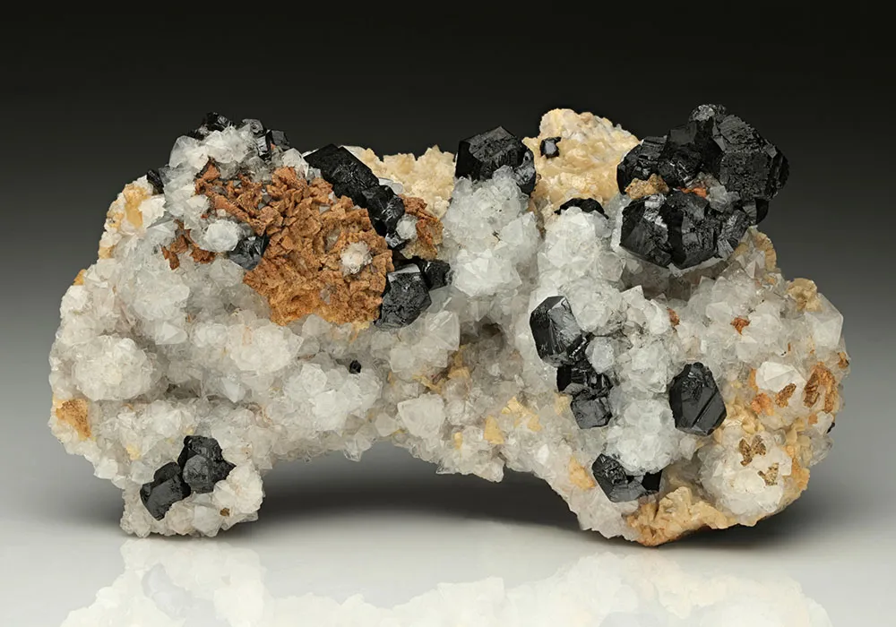 Sphalerite with Quartz and Dolomite - image 1