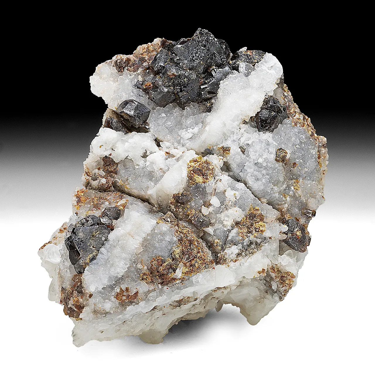Sphalerite with Quartz, Calcite - image 1