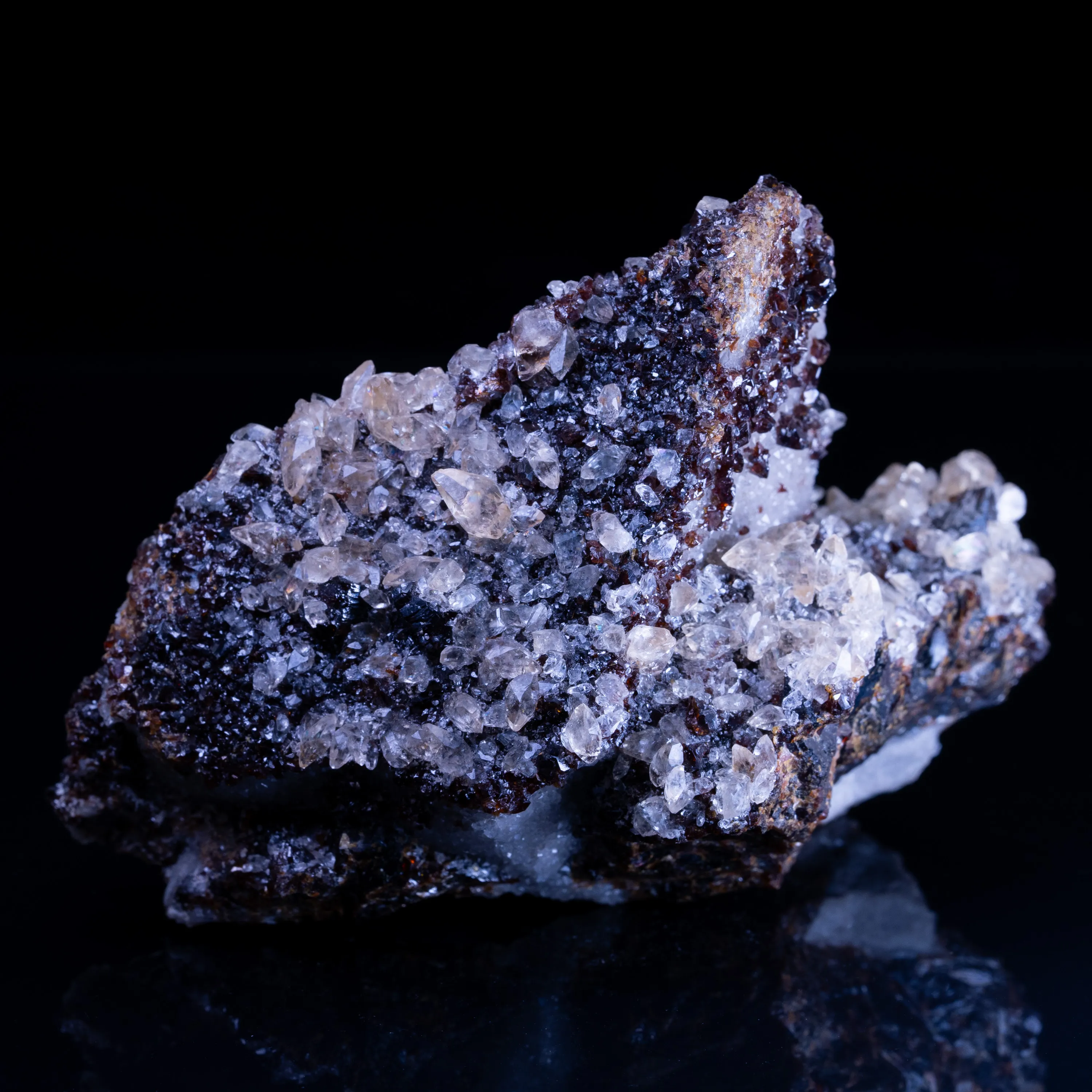 Sphalerite with Quartz & Calcite - image 3