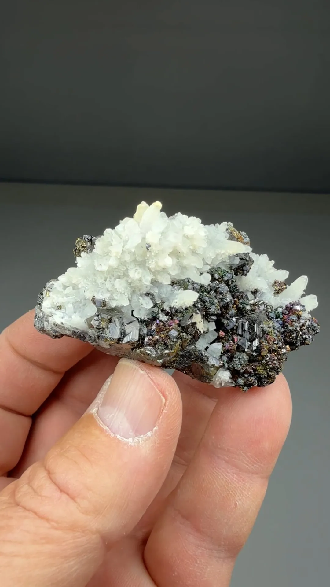 Sphalerite with Quartz, Chalcopyrite - image 2