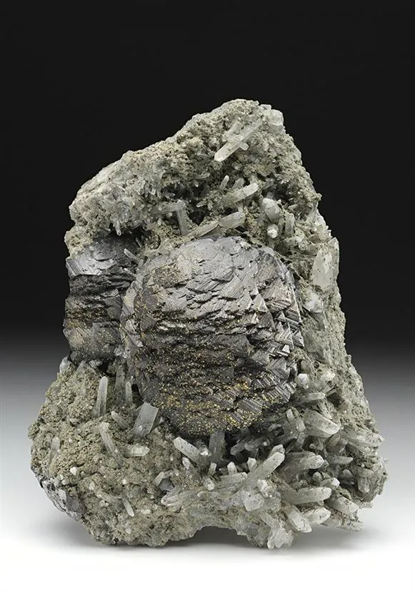 SPHALERITE with QUARTZ - image 1