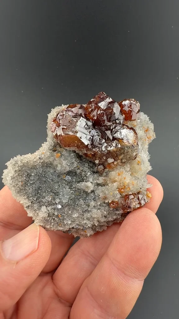 Sphalerite with Quartz image