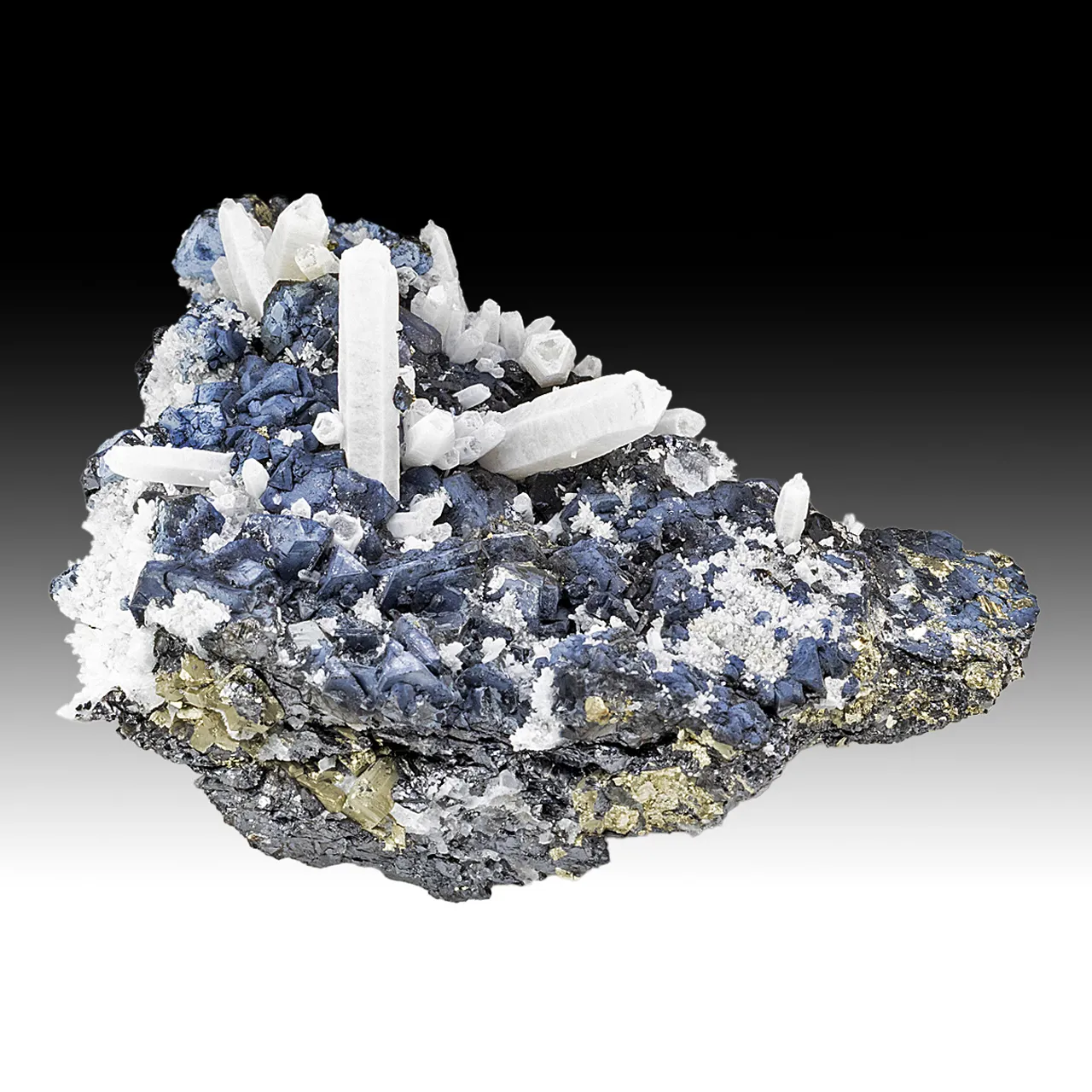 Sphalerite with Quartz, Galena - image 1