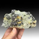 Sphalerite with Quartz, Galena - image 1
