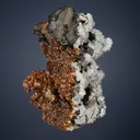 Sphalerite with Quartz on Andradite - image 2