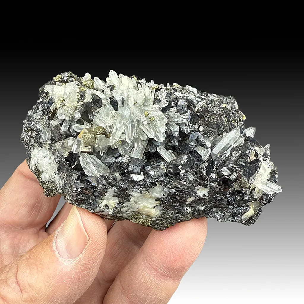 Sphalerite with Quartz, Pyrite image