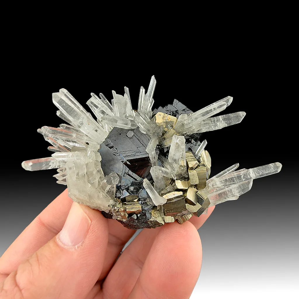 Sphalerite with Quartz, Pyrite image