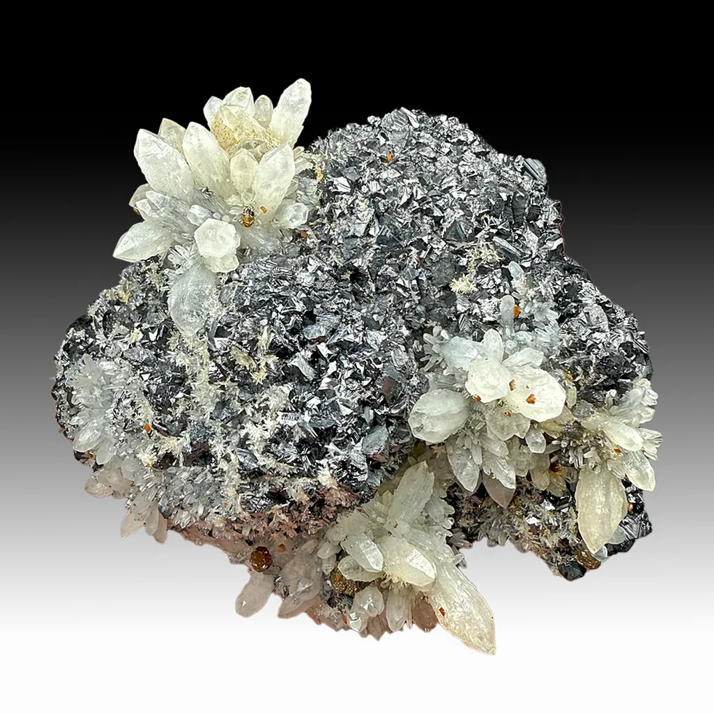 Sphalerite with Quartz, Siderite image