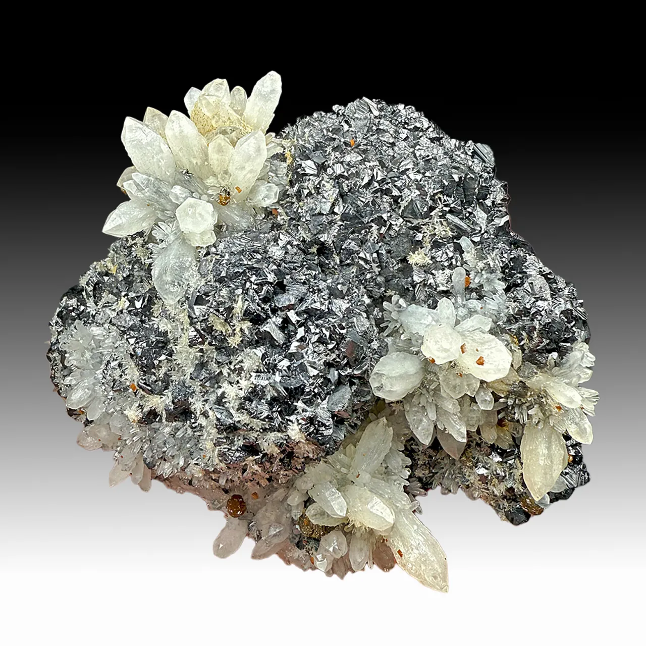 Sphalerite with Quartz, Siderite - image 1