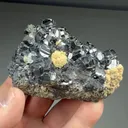 Sphalerite with Rhodochrosite - image 2