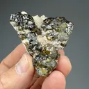 Sphalerite with Rhodochrosite - image 2