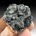 Sphalerite with Rhodochrosite, Quartz, Calcite - image 1