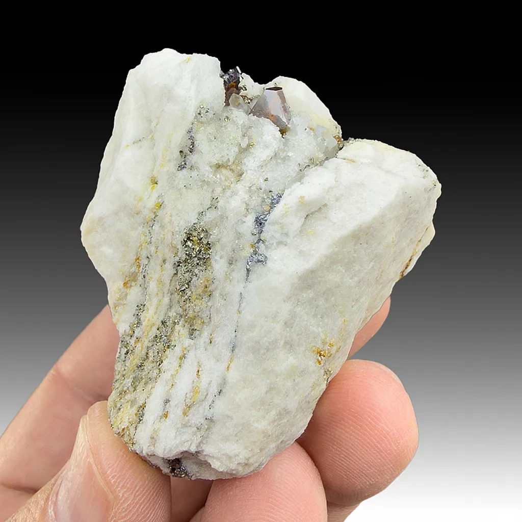 Sphalerite with Sartorite, Pyrite image