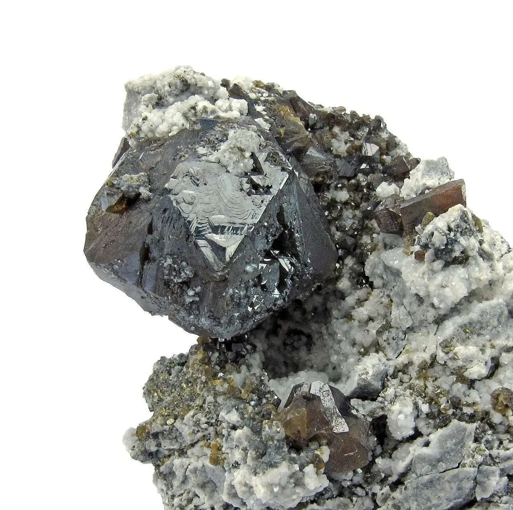 Sphalerite With Siderite image