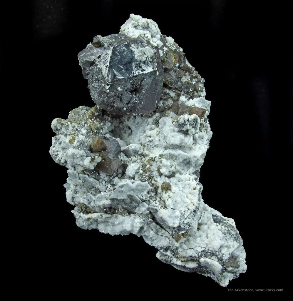 Sphalerite With Siderite - image 3