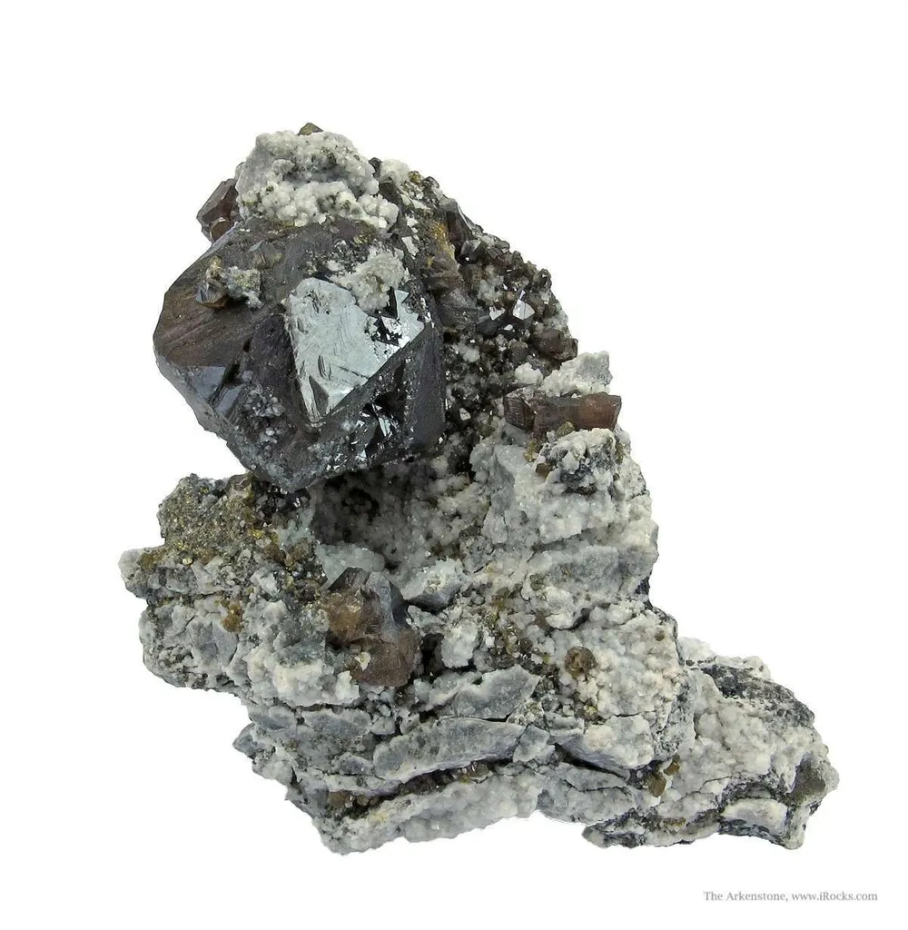Sphalerite With Siderite - image 2