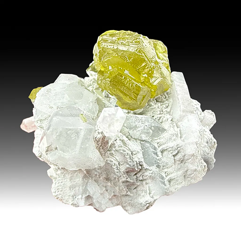 Sphalerite with Talc, Quartz (2374) image