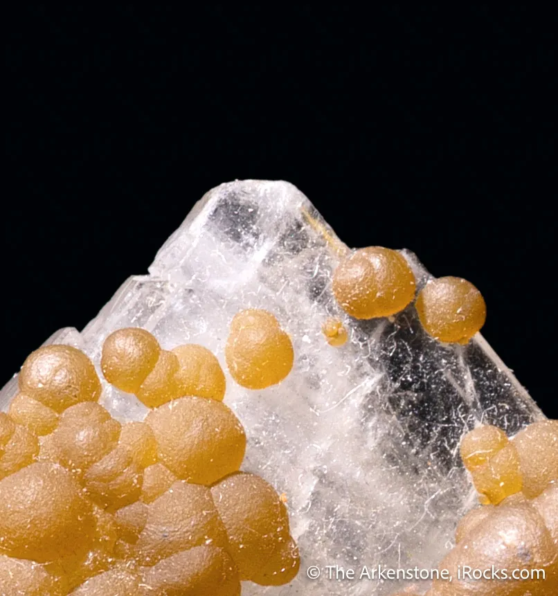 Sphärosiderite on Baryte - image 6