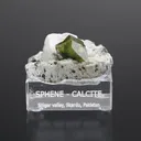 Sphene and Calcite - image 1