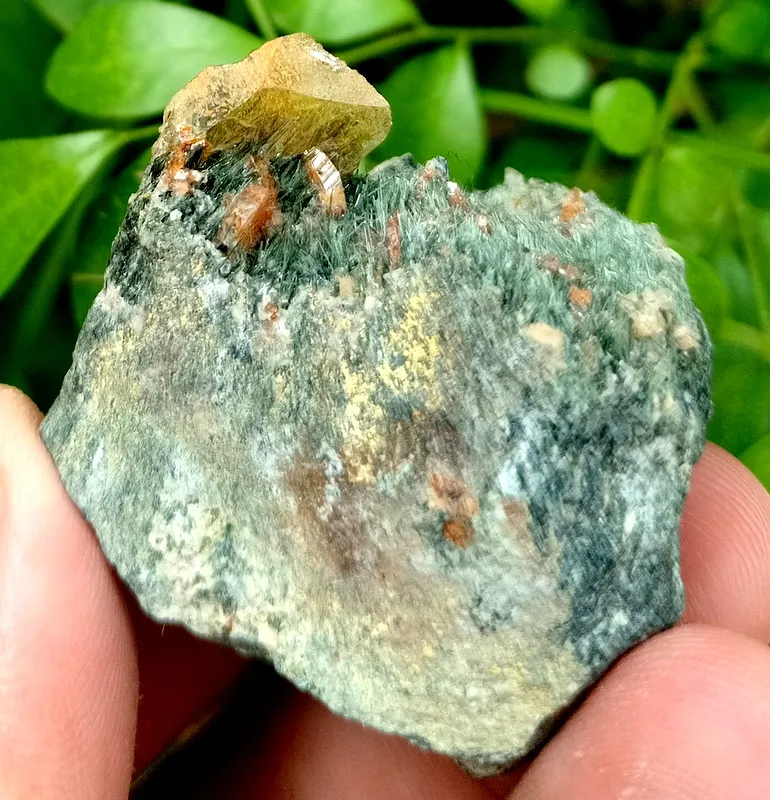 Sphene from Pakistan, Gilgit-Baltistan, Skardu District, Shigar Valley - image 3