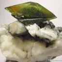 Sphene (Twinned) on Pericline (Feldspar) - image 1