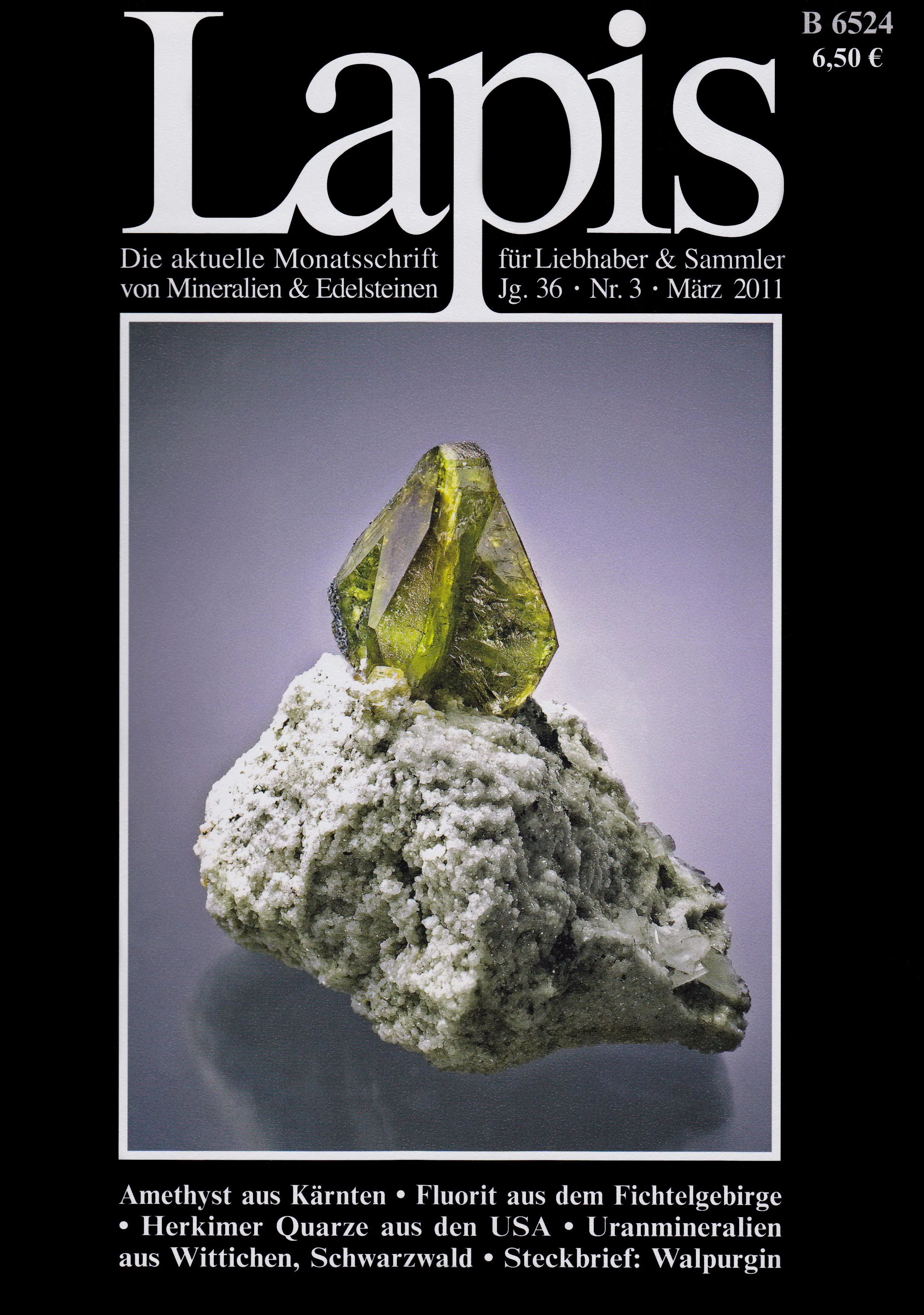 Sphene var. Titanite - twinned crystal (Cover Piece) - image 1