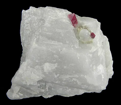 Spinel, Calcite image