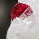 Spinel Crystal in Marble from Mogok, Myanmar - image 4