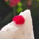 Spinel Crystal in Marble from Mogok, Myanmar - image 2