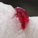 Spinel Crystal in Marble from Mogok, Myanmar - image 3