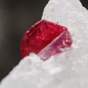 Spinel Crystal in Marble from Mogok, Myanmar - image 5
