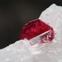 Spinel Crystal in Marble from Mogok, Myanmar - image 6