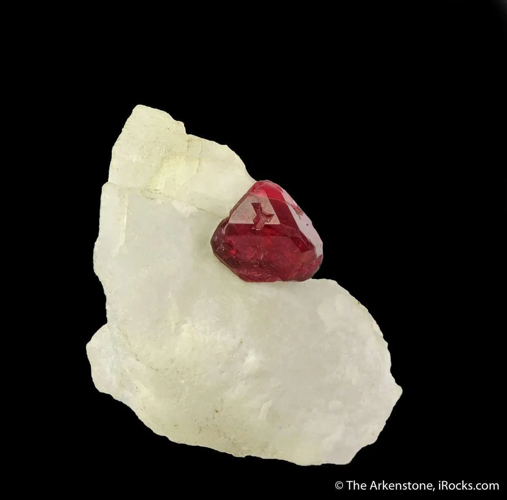 Spinel in marble image