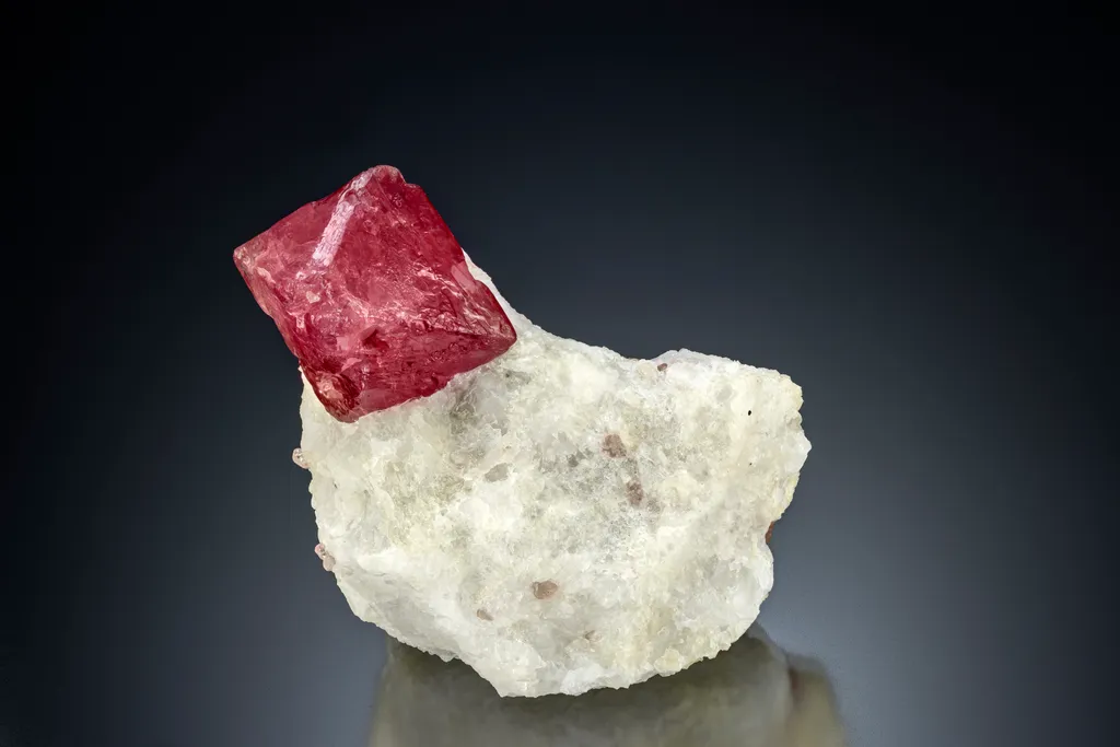 Spinel on Calcite image
