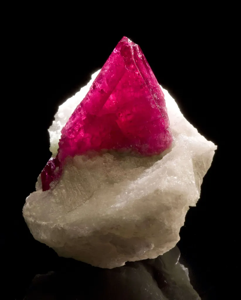 Spinel (Twinned) in Calcite image