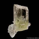 Spodumene (fluorescent) with Albite and Tourmaline - image 4