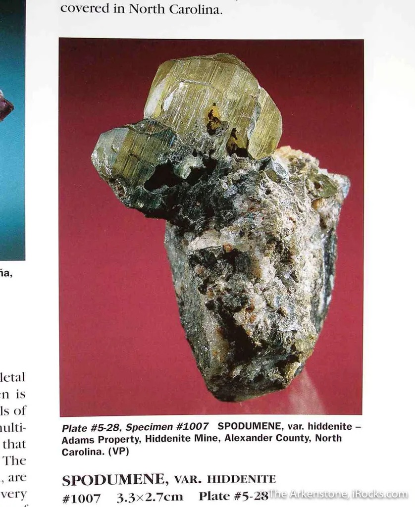 Spodumene Var. Hiddenite - image 3